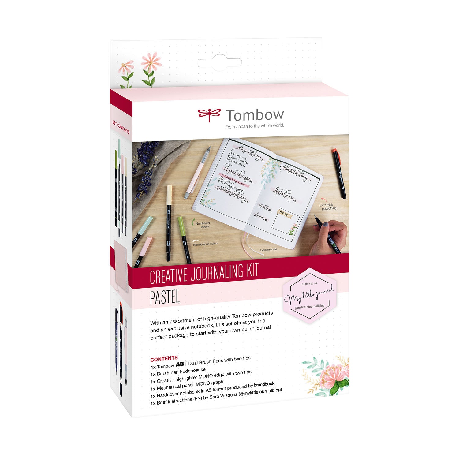 Tombow - Set Journaling Creativo - Pastel