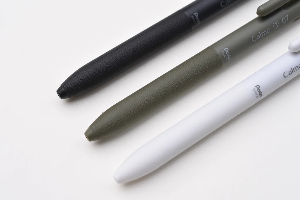 Pentel - Bolígrafo Multifunción Calme 3 - 0.7 - Negro