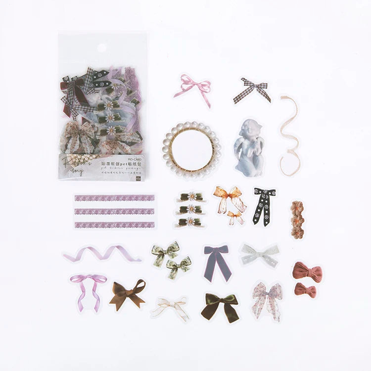 MO·CARD - Pegatinas transparentes - Lazos