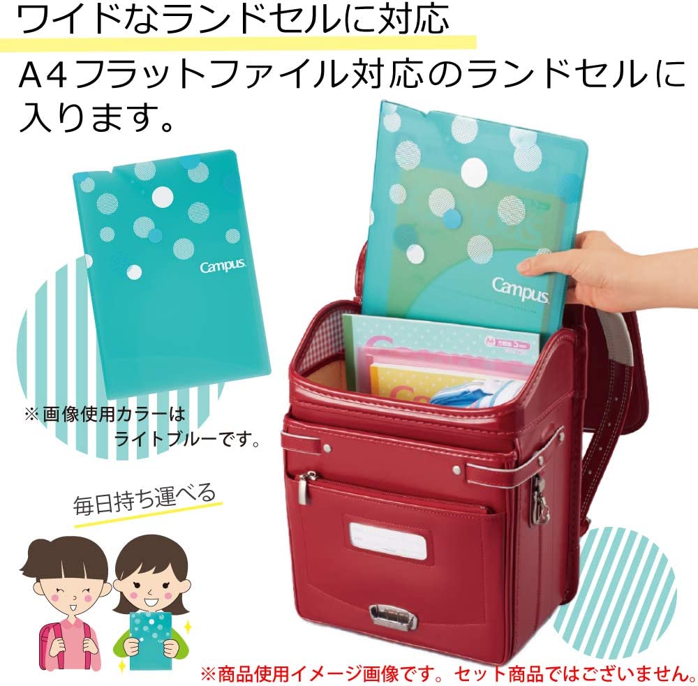 Kokuyo - Archivador de carpeta A4 - Lila