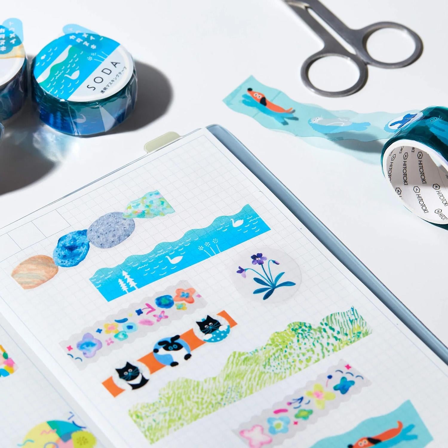 King Jim - PET Tape 15 mm - Face SODA