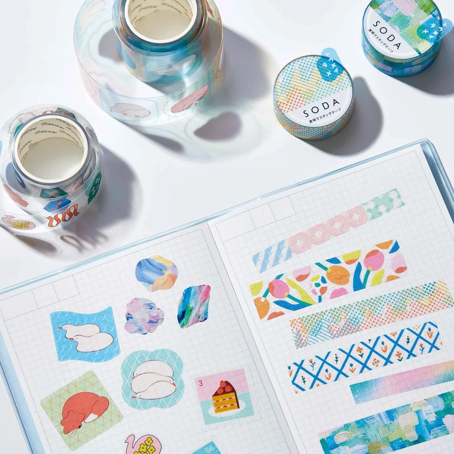 King Jim - PET Tape 30 mm - Stamp SODA