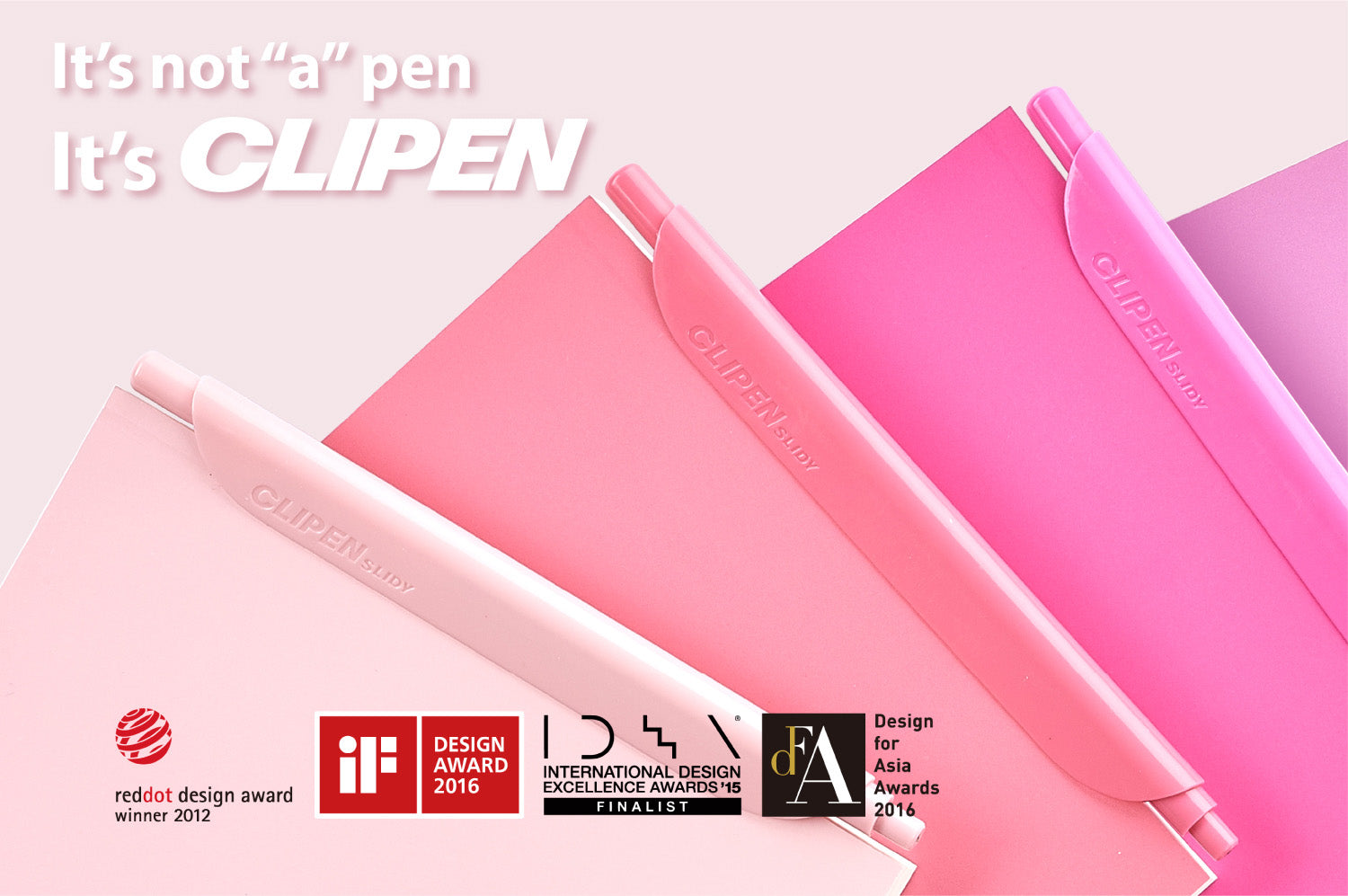 Clipen - Bolígrafo 0.7mm - 01 SnowWhite