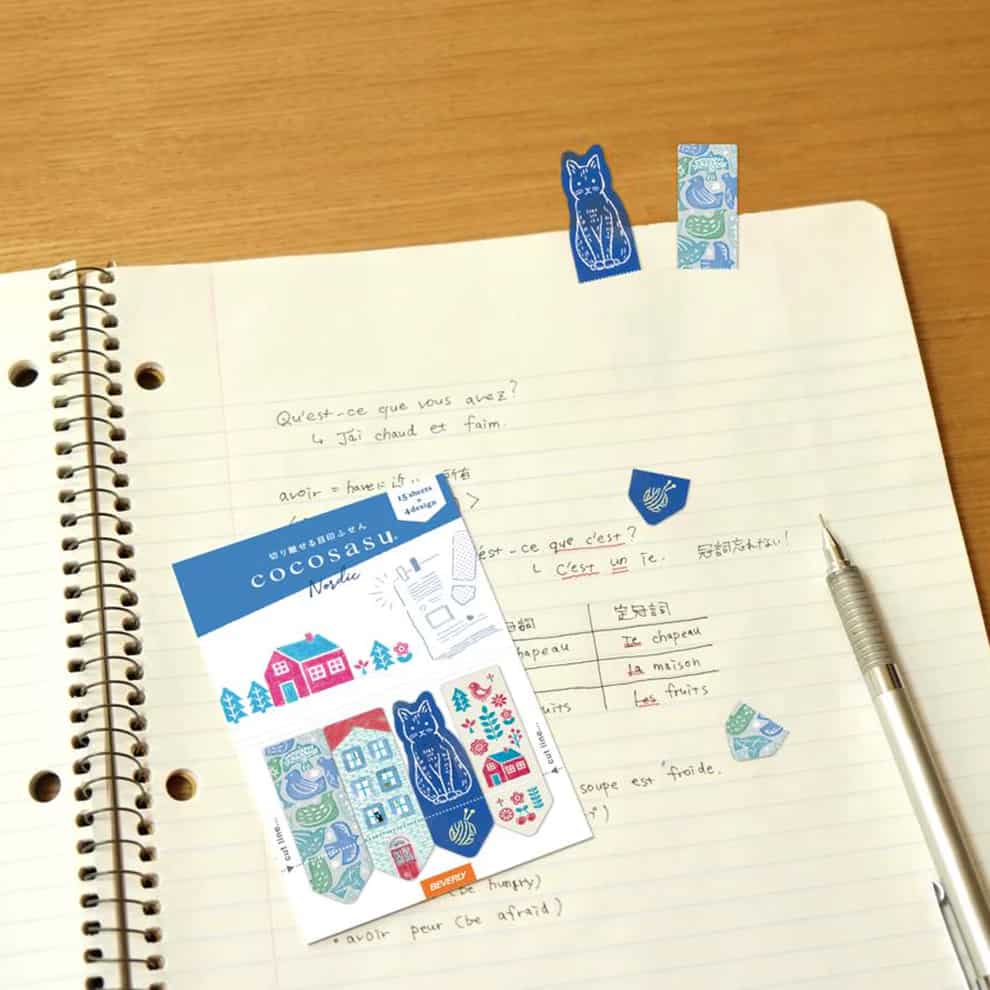 Beverly - Marcapáginas Adhesivos - Nordic - Cocosasu