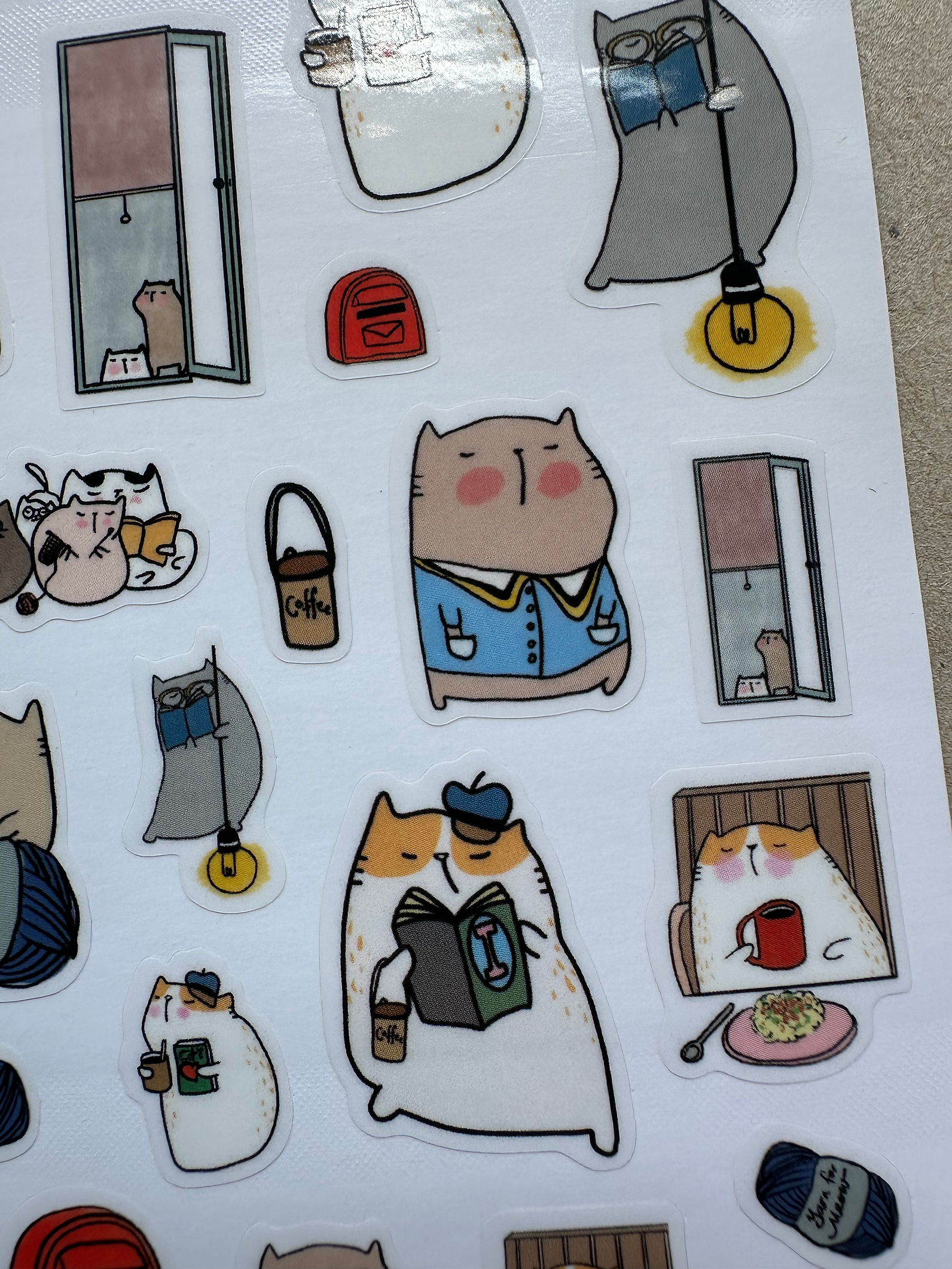 CatDoo - Hoja de Pegatinas - A Cat's Quiet Life