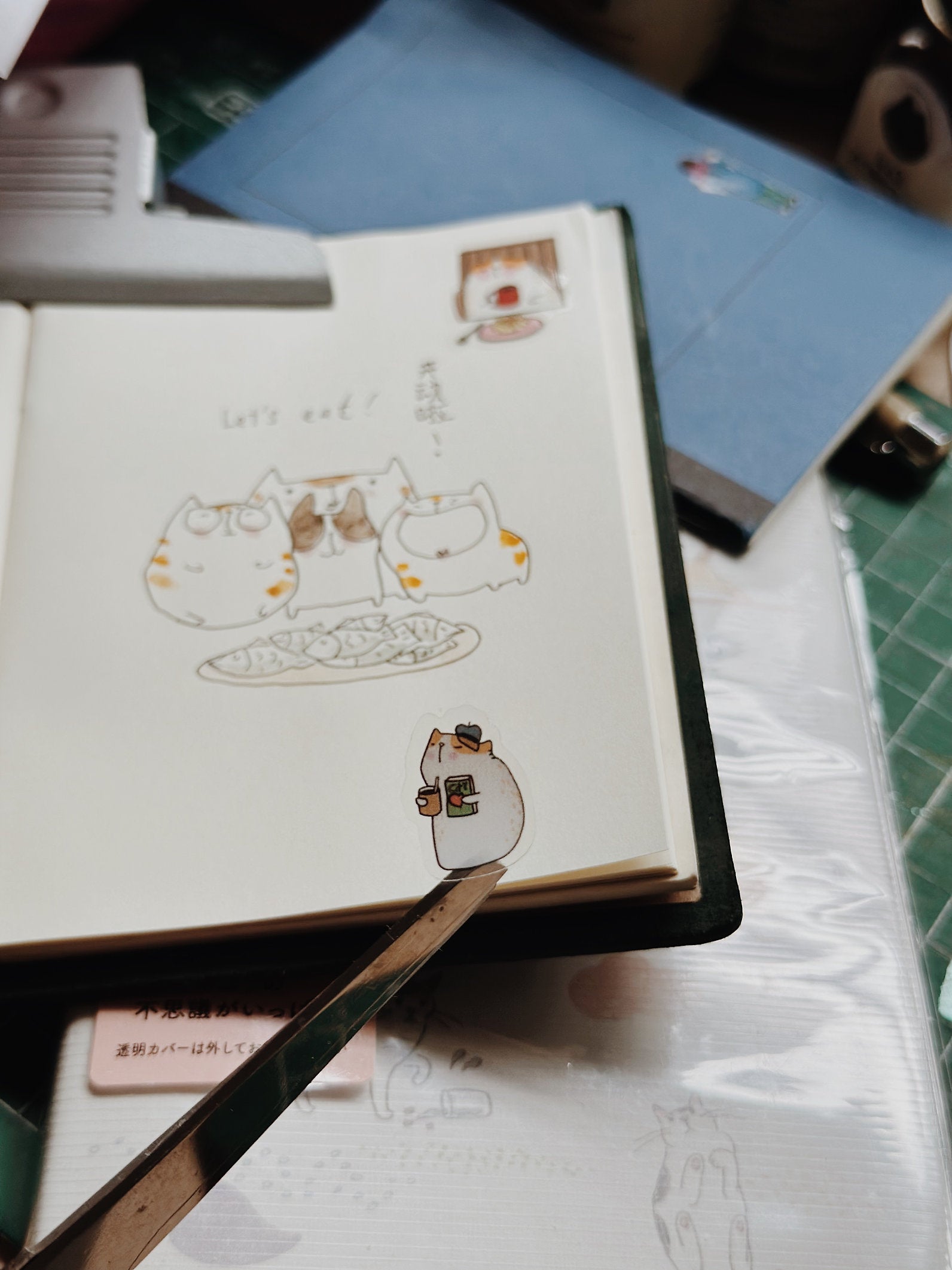 CatDoo - Hoja de Pegatinas - A Cat's Quiet Life