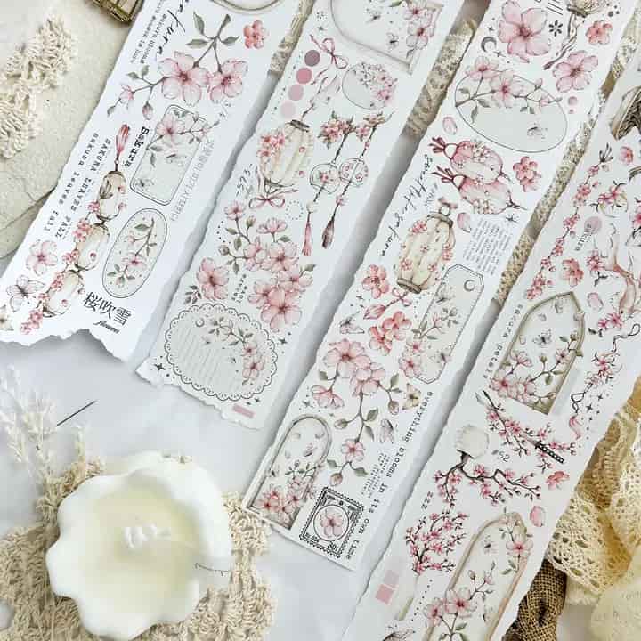 Leela Journals - Washi Tape 50mm - Sakura