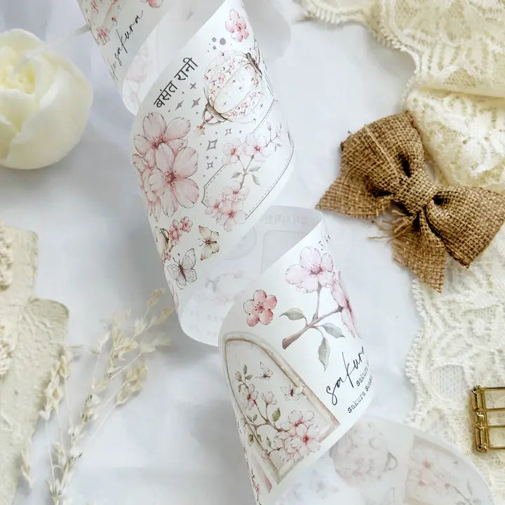 Leela Journals - Washi Tape 50mm - Sakura