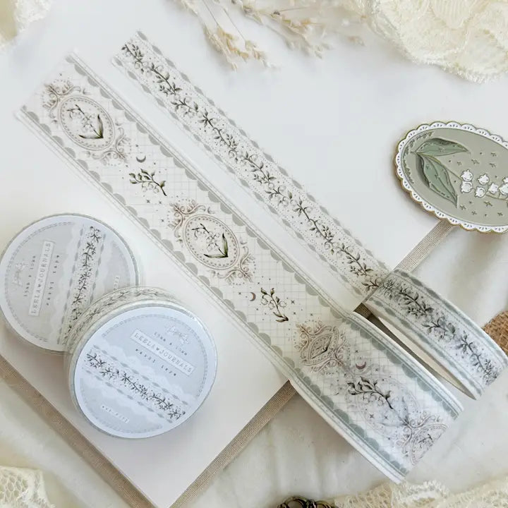 Leela Journals - Washi Tape 15mm - Lily of the Valley
