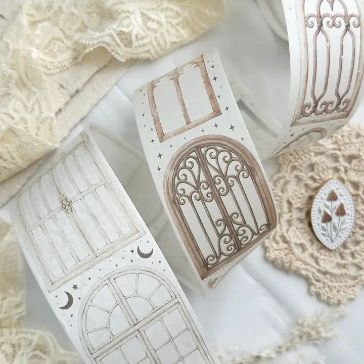 Leela Journals - Washi Tape 50mm - Ventanas