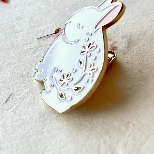 Nikki Dotti - Pinza Clip Esmaltado - Rabbit