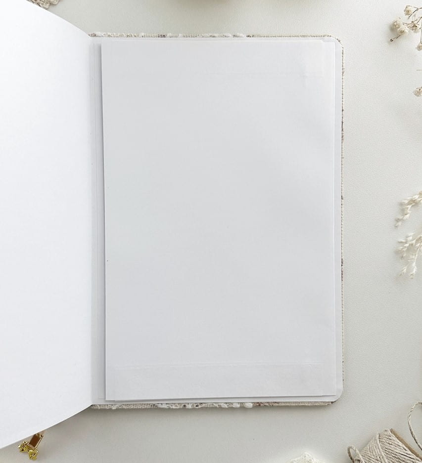 Leela Journals - Cuaderno A5 Puntos - Marrón con Encaje