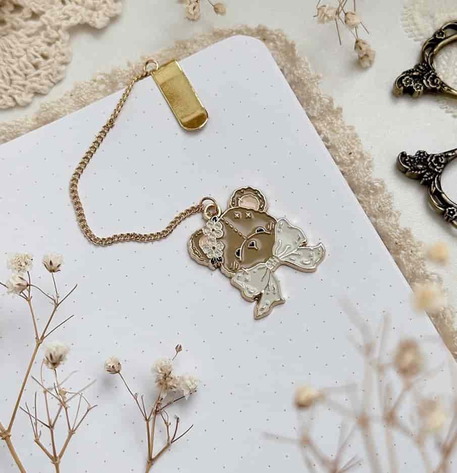 Leela Journals - Cuaderno A5 TN Puntos - Teddy Bear