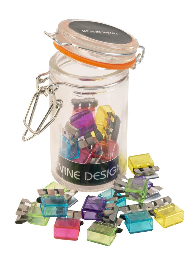 Divine Design - Clips 4 unidades - Colores variados