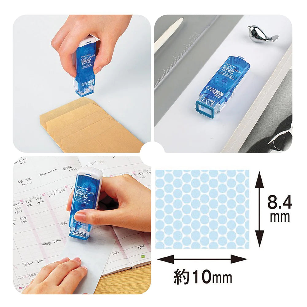 Kokuyo - Pegamento Doble Cara - Dotliner Stamp