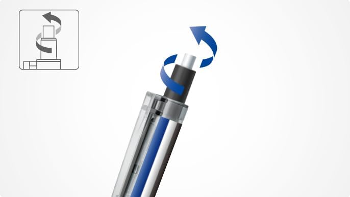 Tombow - Portaminas 0.5mm Marrón - MONOgraph lite