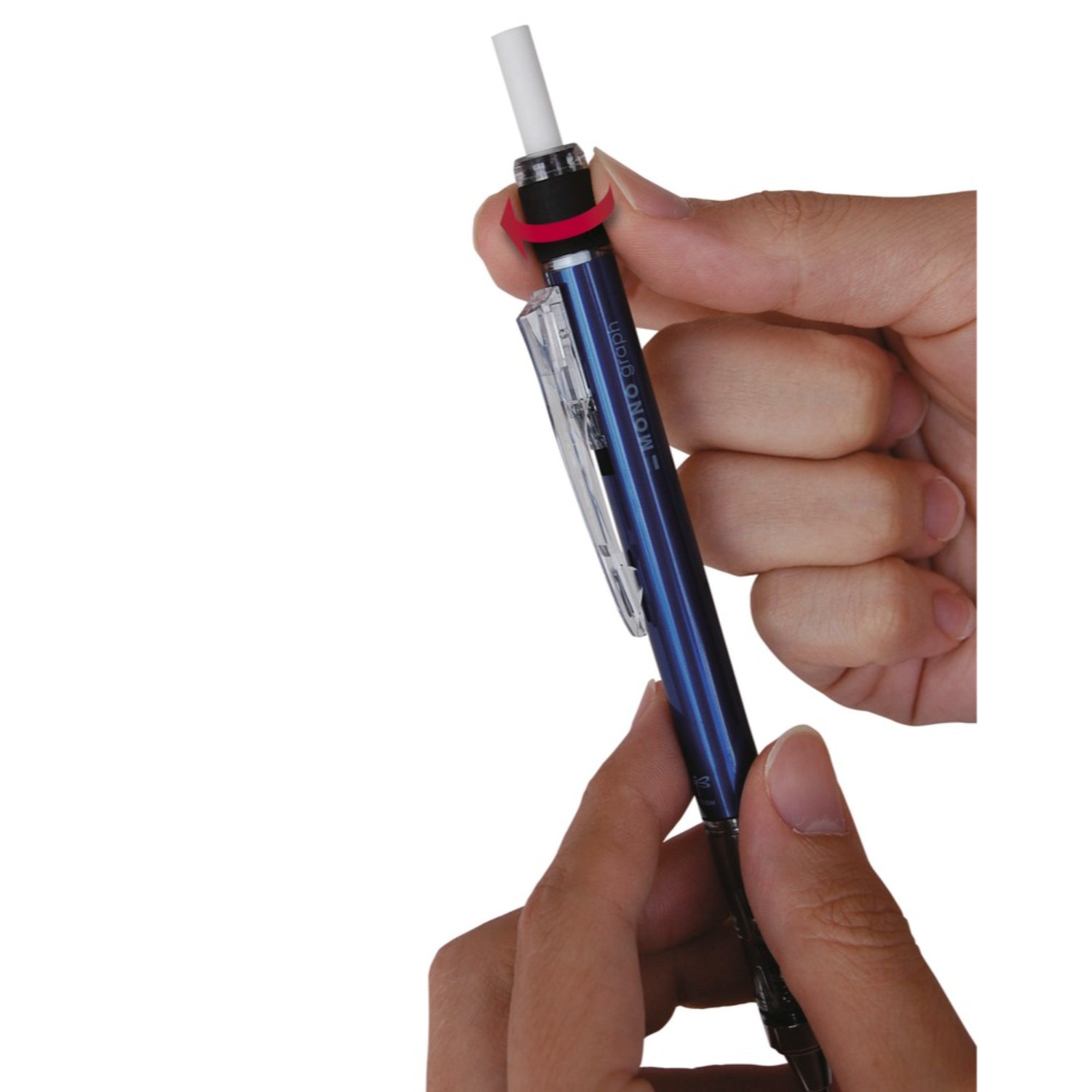Tombow - Portaminas 0.3 - MonoGraph Clear - Mint