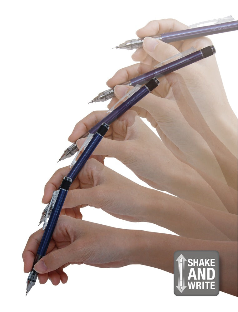 Tombow - Portaminas 0.5 - MonoGraph Clear - Blue