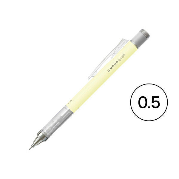 Tombow - Portaminas 0.5 - MonoGraph - Cream Yellow