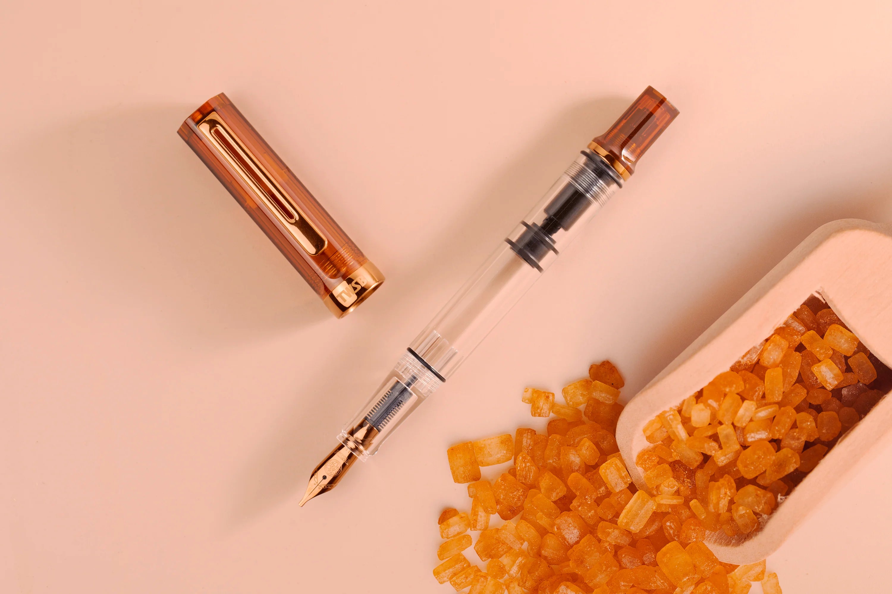 TWSBI - Pluma Estilográfica ECO - Rootbeer with Bronze