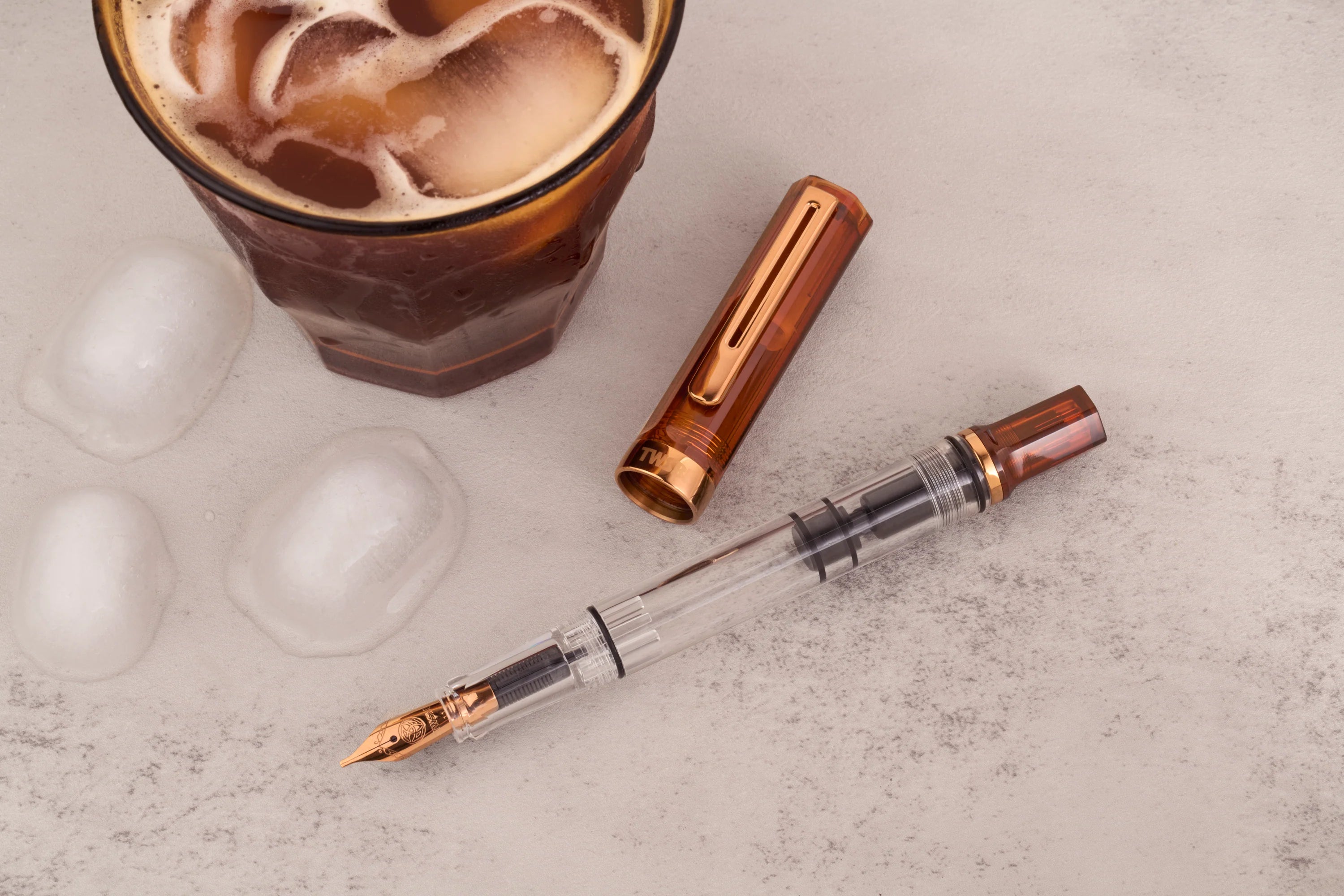 TWSBI - Pluma Estilográfica ECO - Rootbeer with Bronze