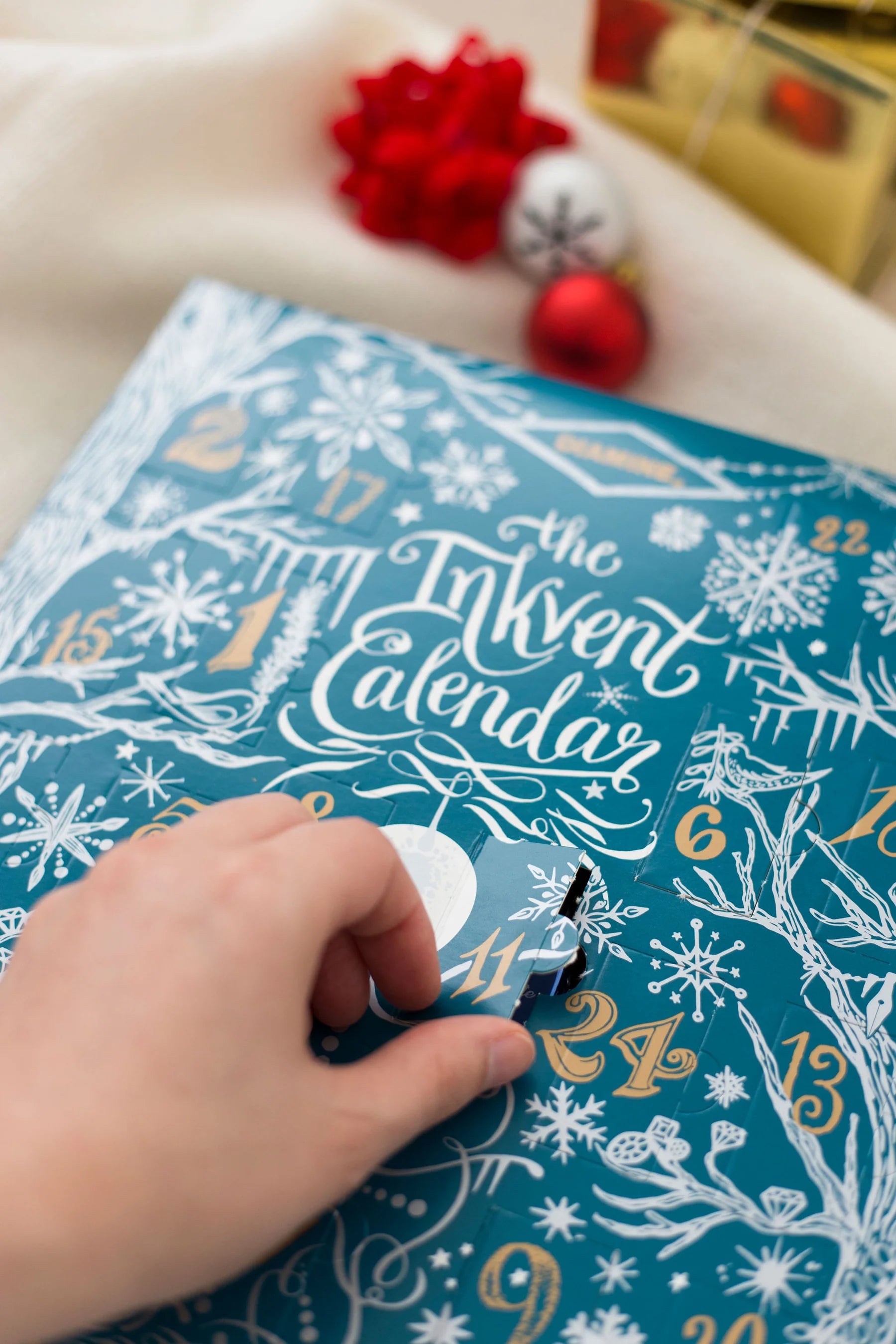 Diamine - CALENDARIO ADVIENTO 2025 - TEAL EDITION - InkVent Calendar
