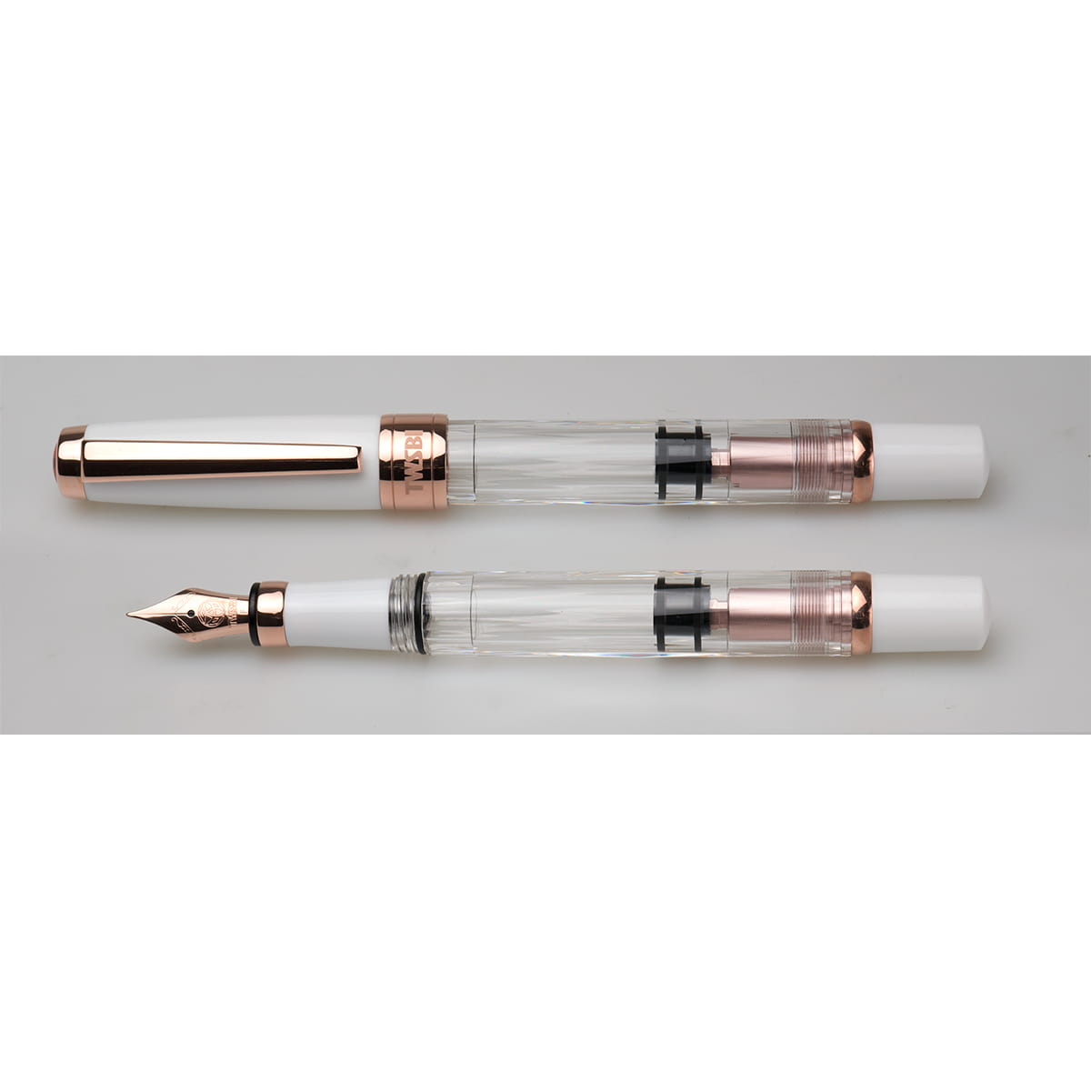 TWSBI - Pluma Estilográfica Diamond 580 - White RoseGold II