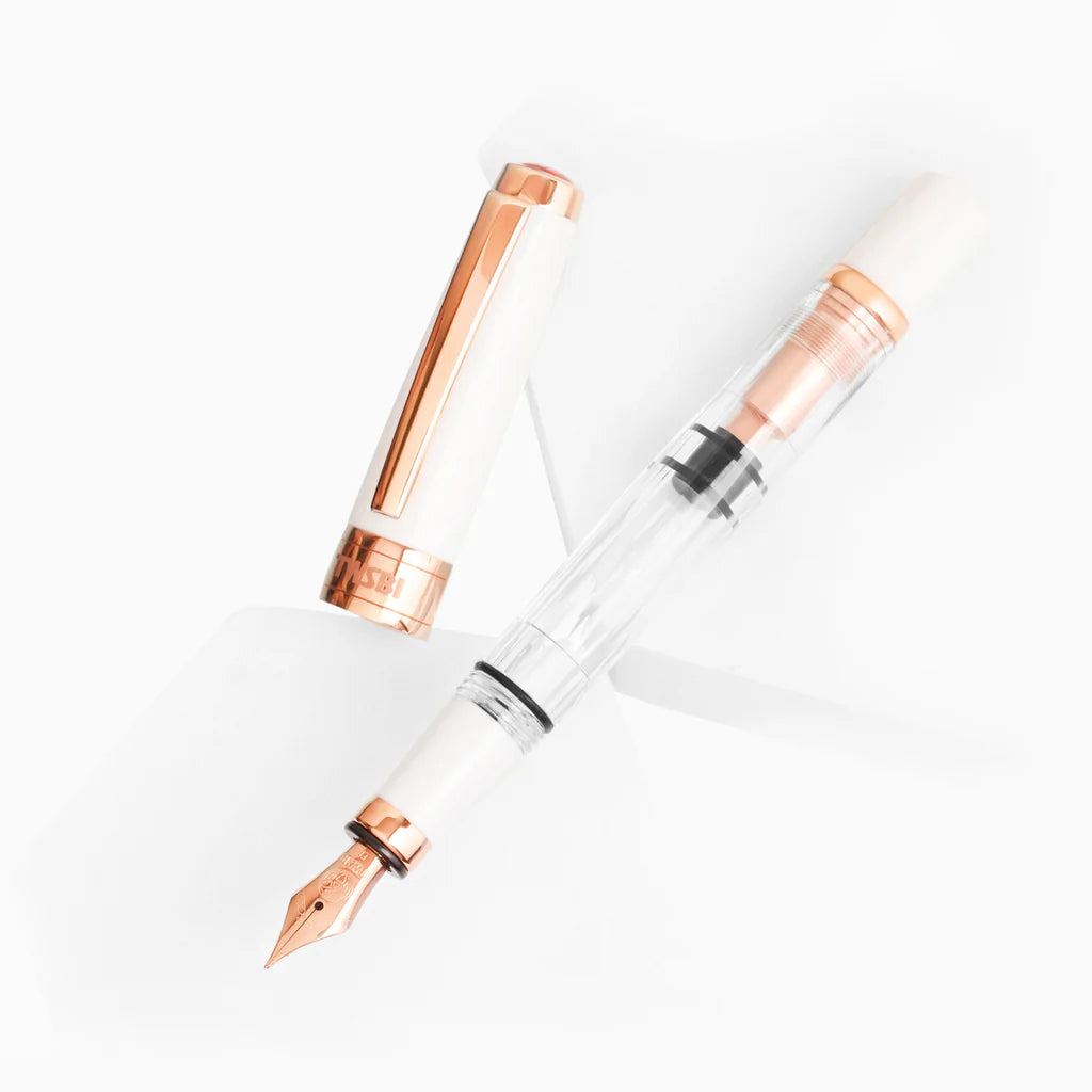 TWSBI - Pluma Estilográfica Diamond 580 - White RoseGold II