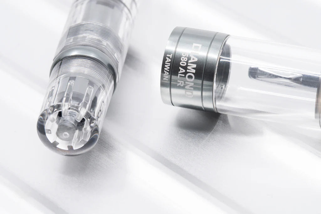TWSBI - Pluma Estilográfica Diamond 580 ALR - Nickel Gray