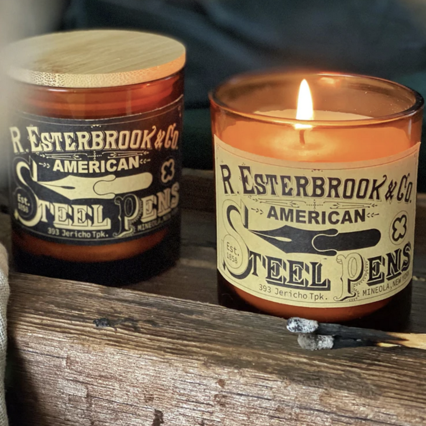 EsterBrook - Vela - Jengibre y Naranja