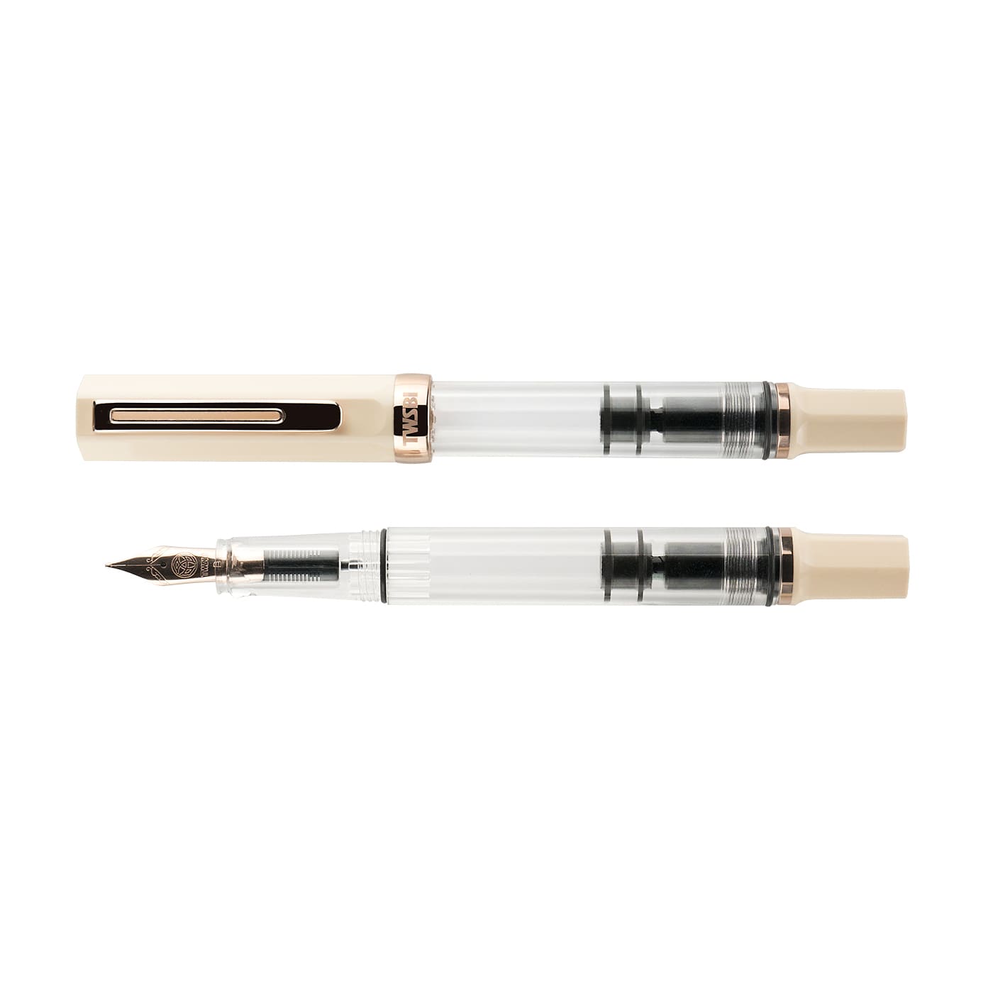 TWSBI - Pluma Estilográfica ECO - Creme RoseGold