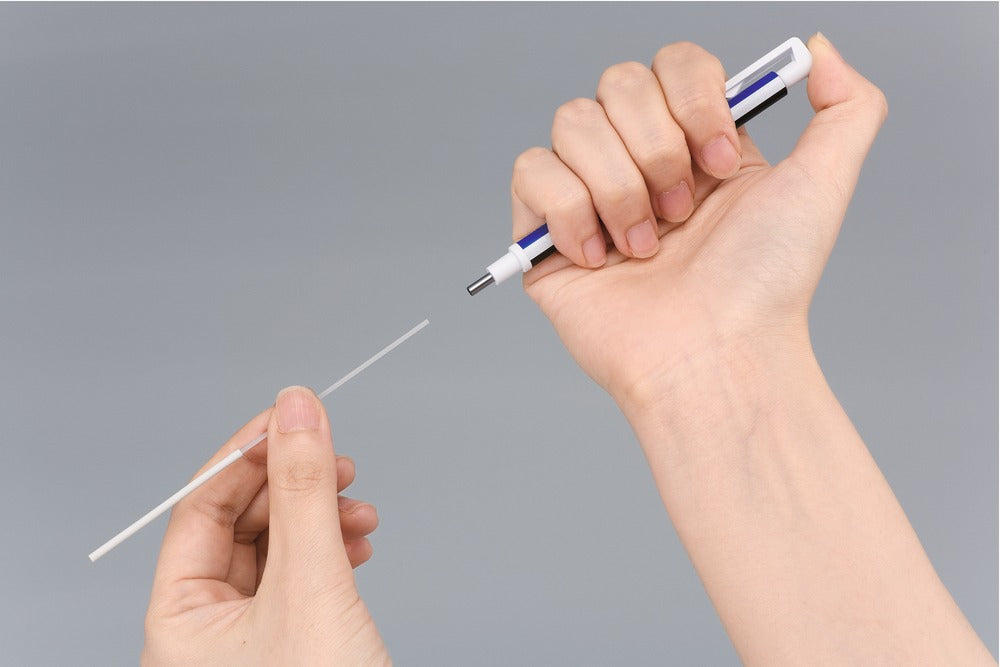Tombow - Goma de borrar - MONO zero - 2.3mm Plata