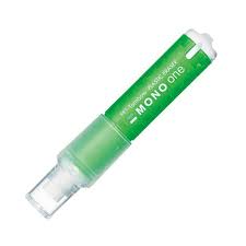 Tombow - Goma de borrar Verde - MONO one - 6.7 mm