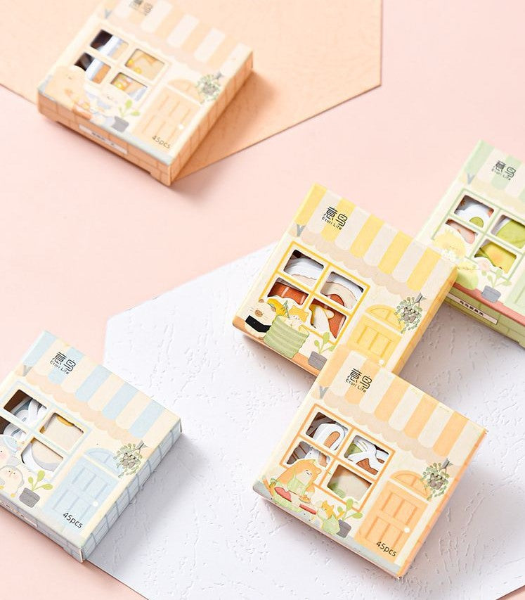 Etori Life - Pegatinas Kawaii - Pingüinos 45 ud