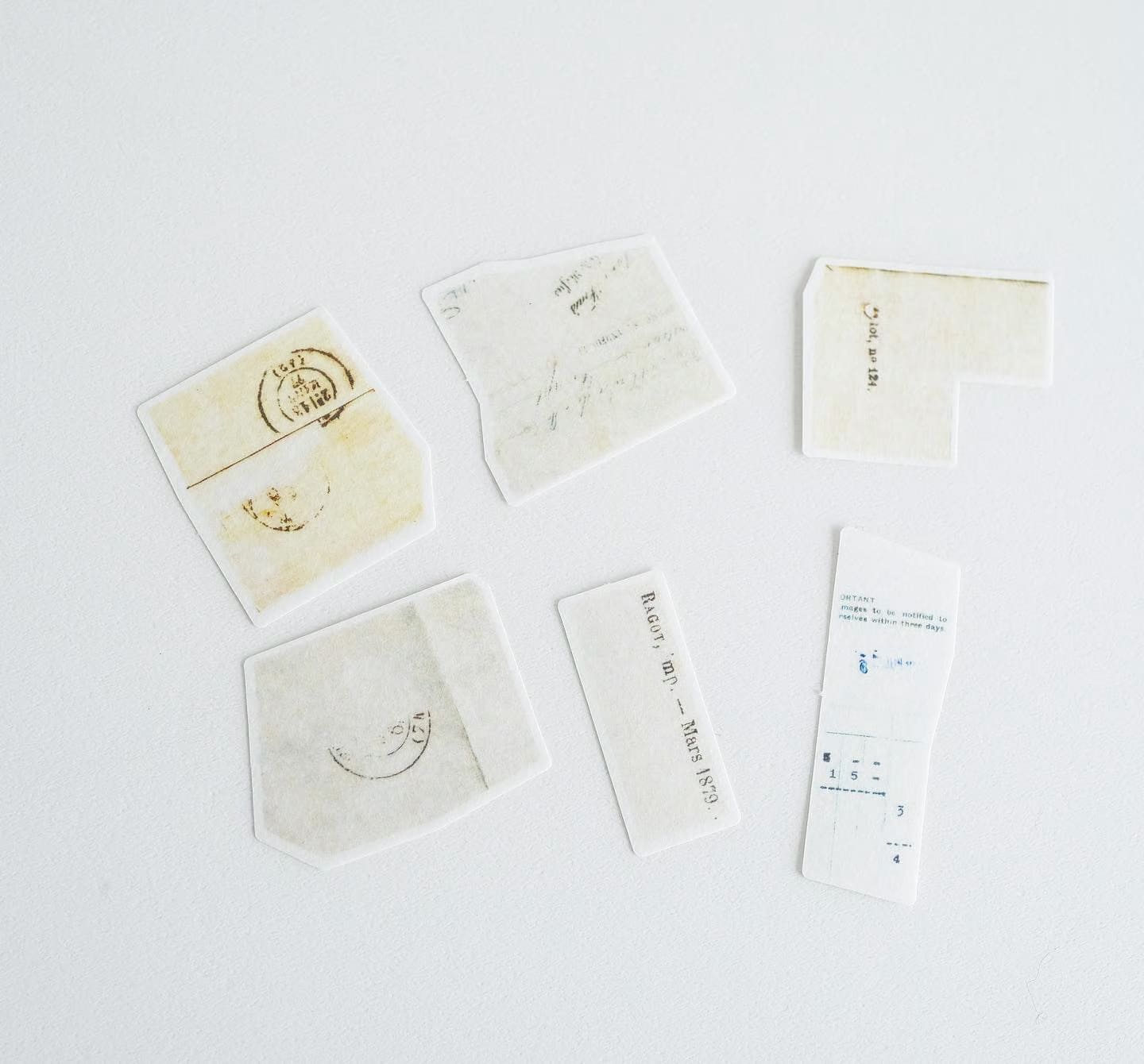 Yohaku - Pegatinas Flake Seal - Fragments of Memory