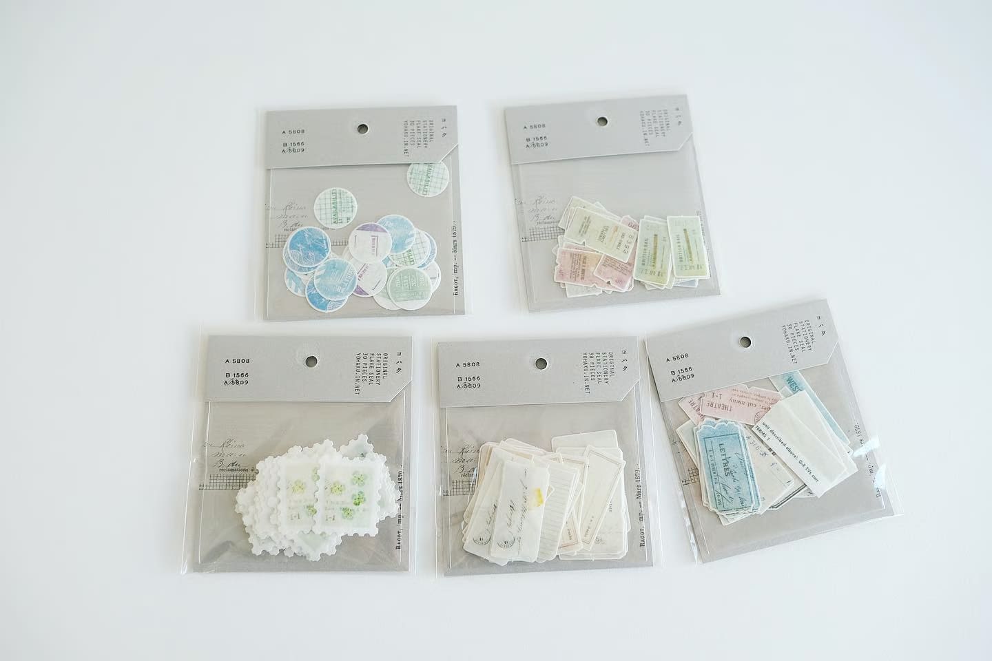 Yohaku - Pegatinas Flake Seal - Vintage