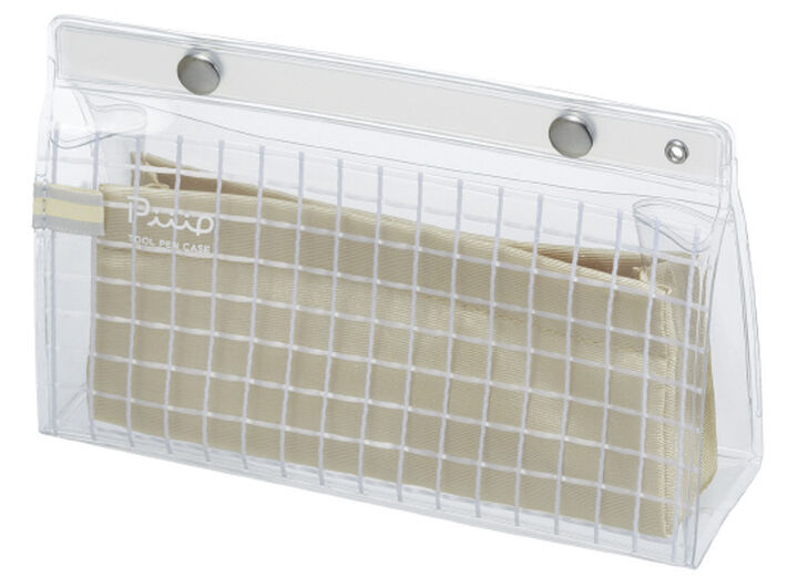 Kokuyo - Estuche grande - Beige - Tool Pen Case - Piiip