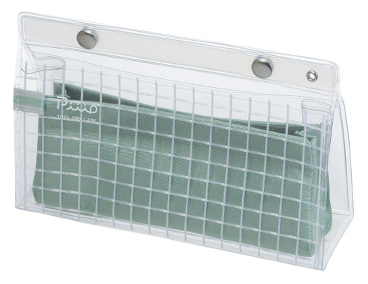 Kokuyo - Estuche grande - Verde - Tool Pen Case - Piiip
