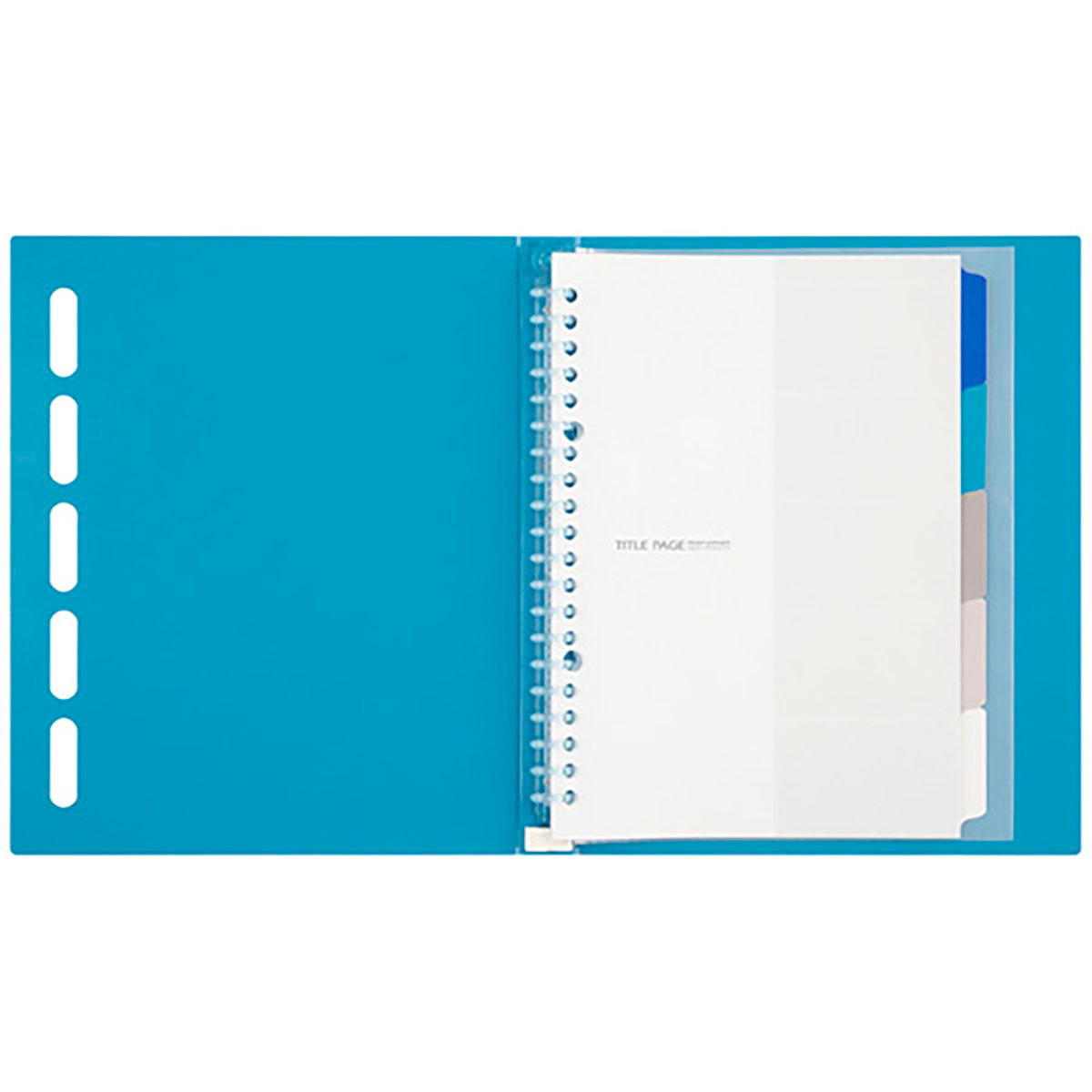 Maruman - Archivador A5 Azul - Clarte