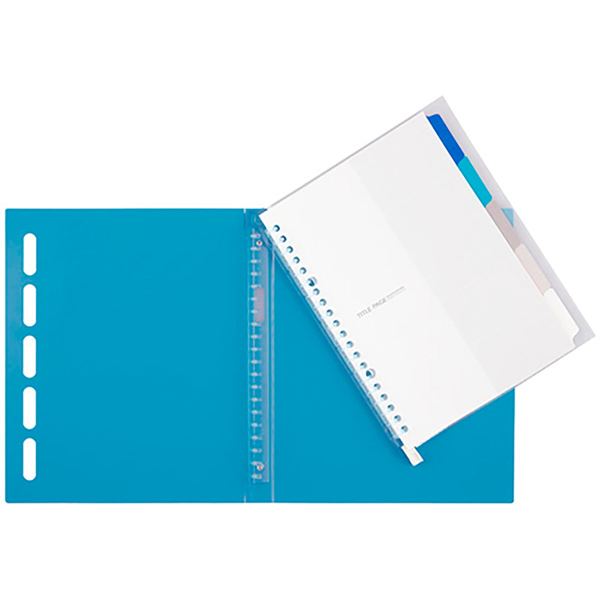 Maruman - Archivador A5 Azul - Clarte