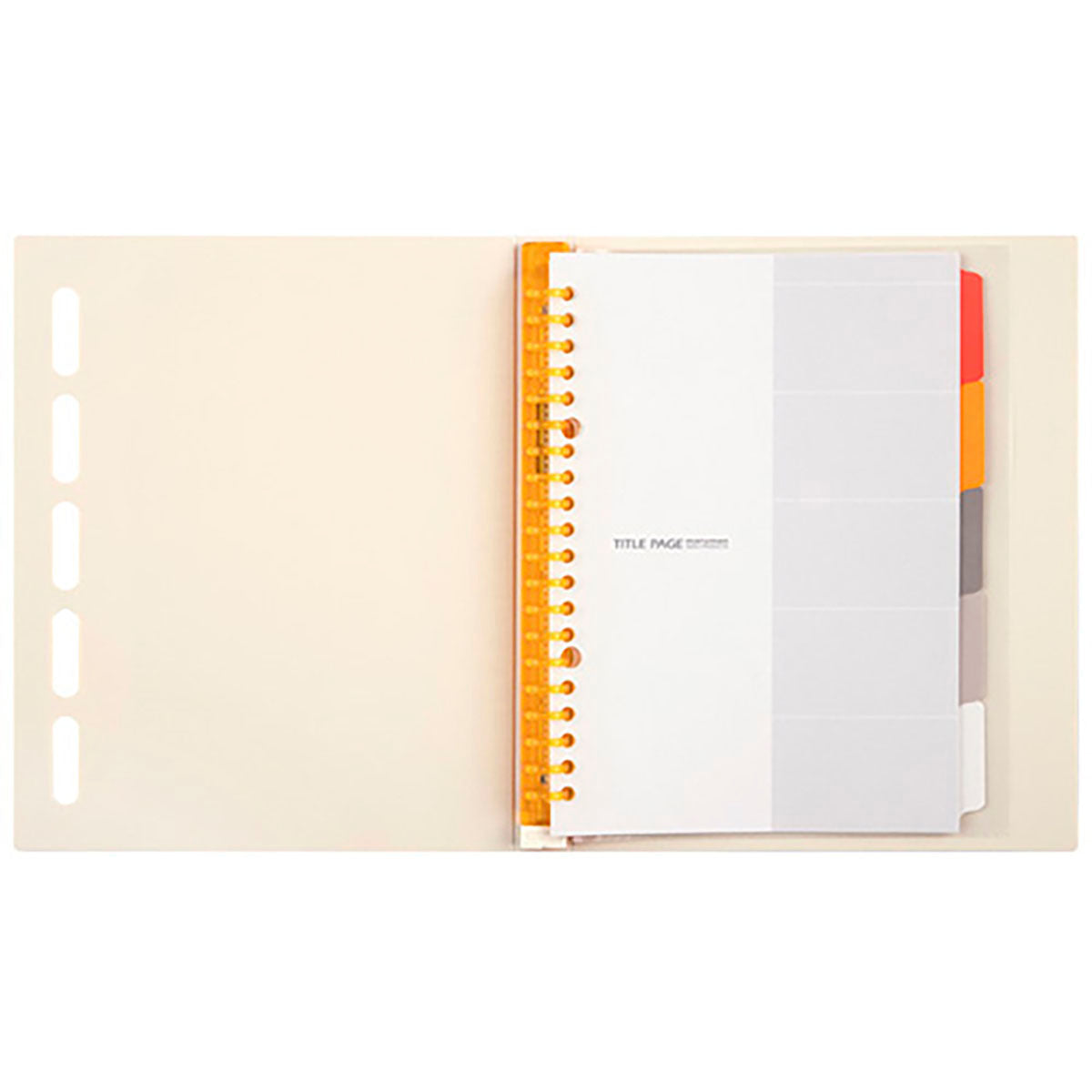 Maruman - Archivador A5 Marfil - Clarte