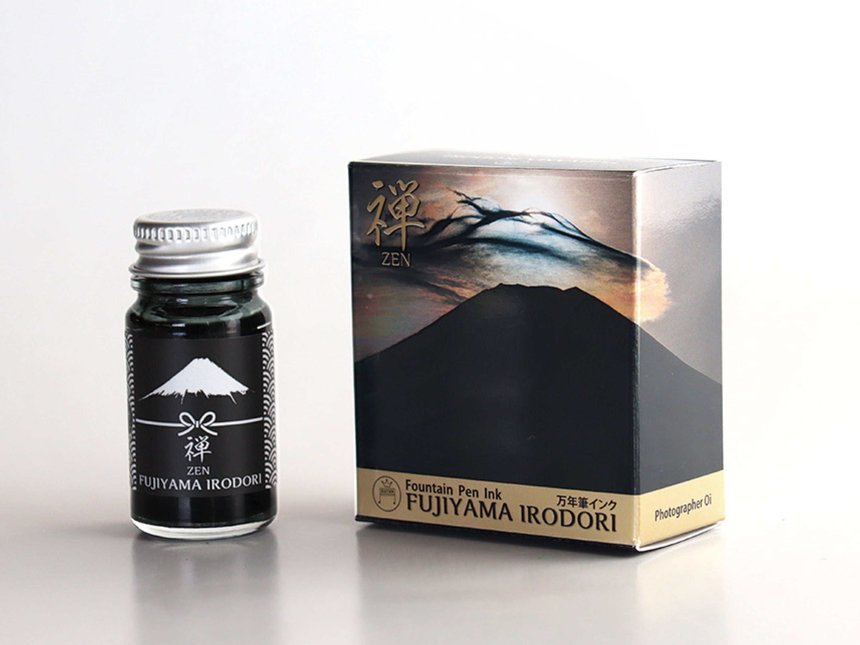 Teranishi - Tintero 12 ml FUJIYAMA IRODORI- Zen Black