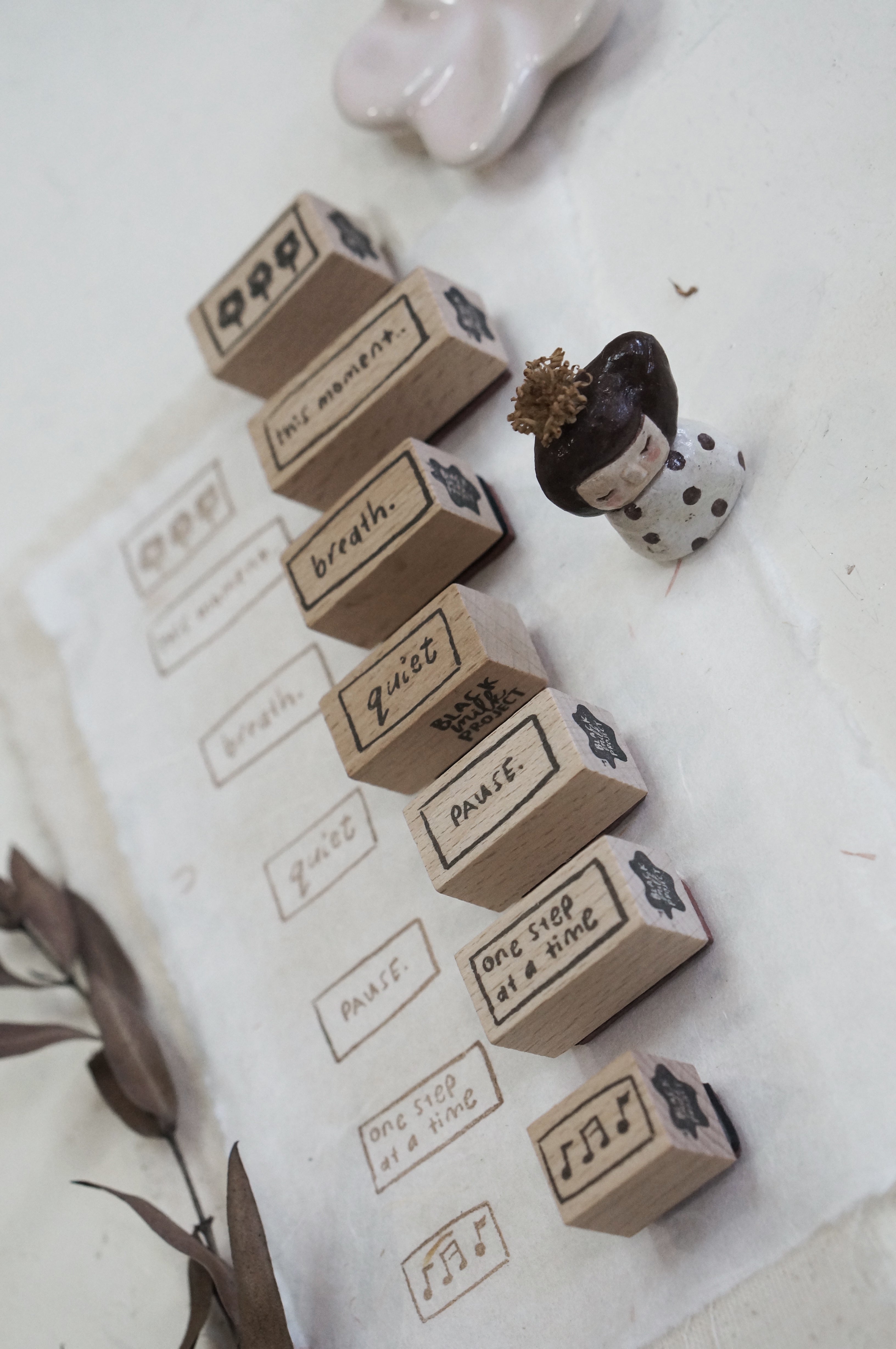 Black Milk Project - Sello de madera - This moment Frame