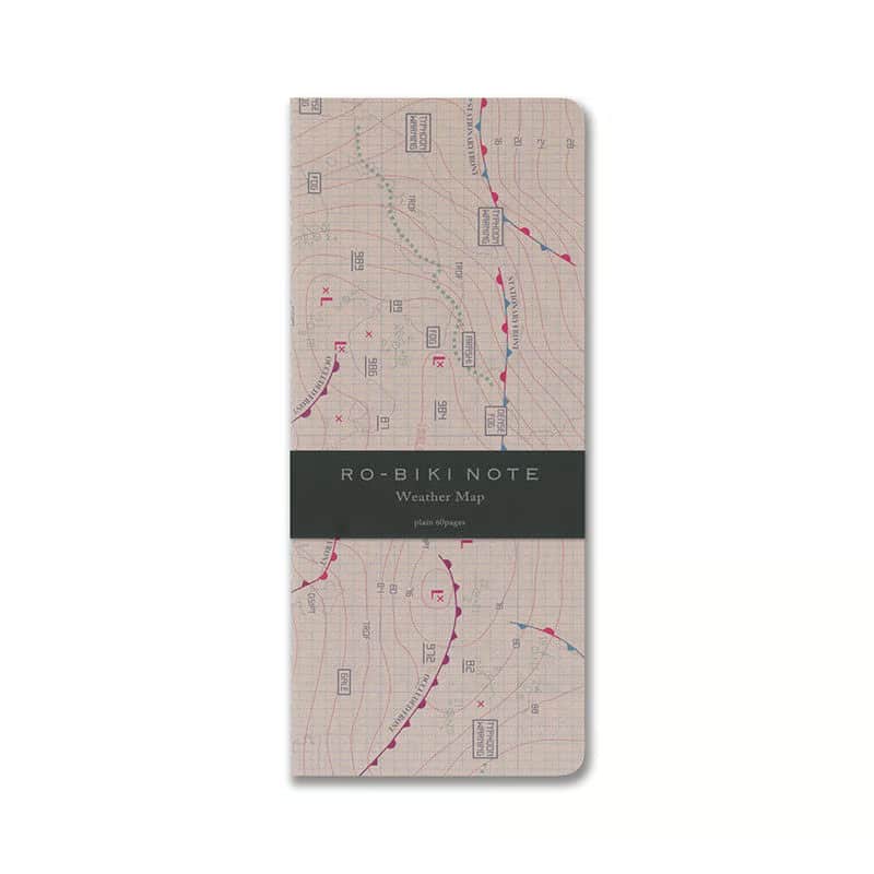 Yamamoto Paper - Cuaderno Liso Mapa del Tiempo - RO-BIKI NOTE