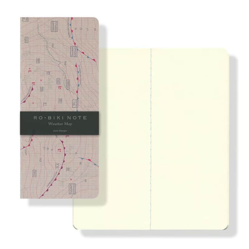 Yamamoto Paper - Cuaderno Liso Mapa del Tiempo - RO-BIKI NOTE