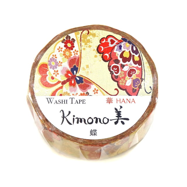 SAIEN - Washi Tape - Butterfly - KIMONO - 15 mm
