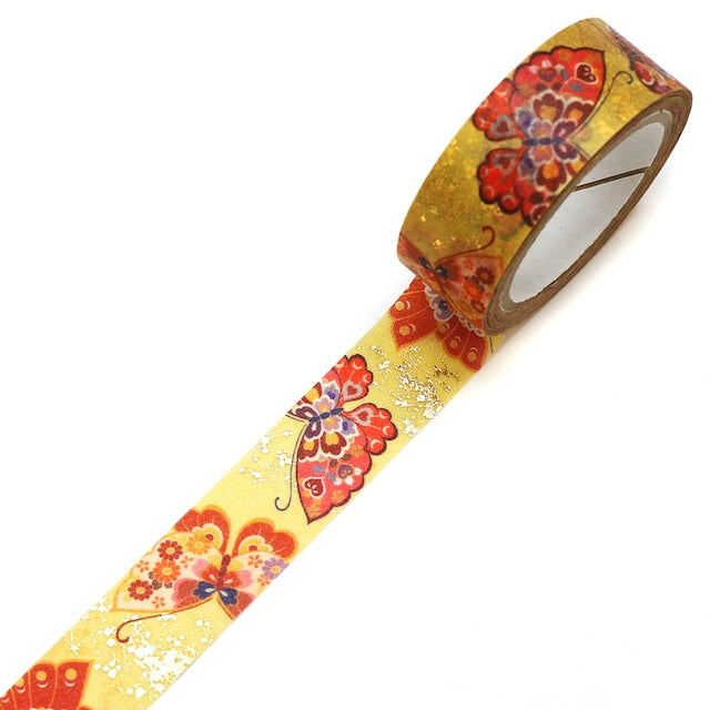 SAIEN - Washi Tape - Butterfly - KIMONO - 15 mm