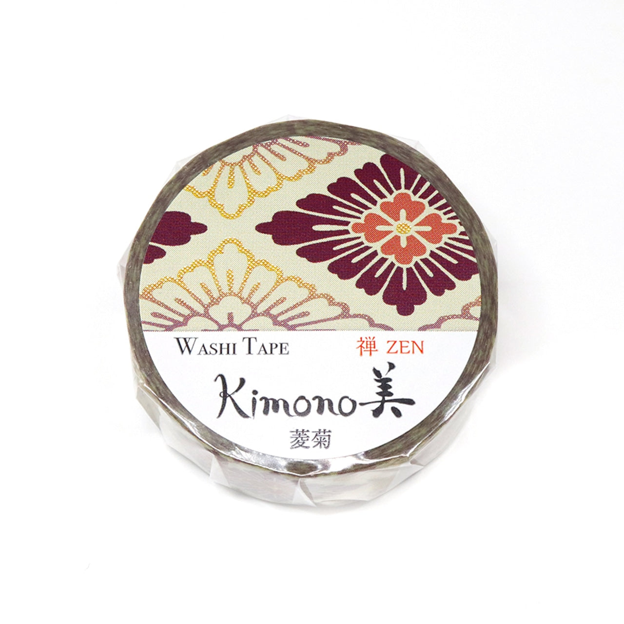 SAIEN - Washi Tape - Zen - KIMONO - 15 mm