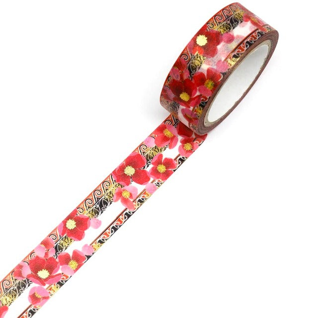 SAIEN - Washi Tape - Heilala Tonga - MONDE - 15 mm