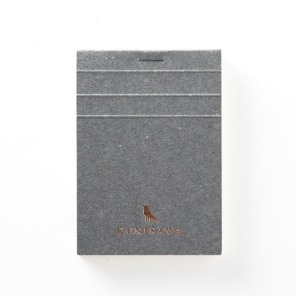 Kunisawa - Bloc de notas A7 - Gris